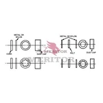Meritor DC72N1 Drive Shaft Slip Yoke Cap For Series. Fixed Price $74.40.