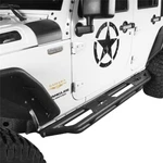 Tubular Side Steps Rocker Rails Running Boards For 2007-2018 Jeep Wrangler Jk. Fixed Price $199.99.