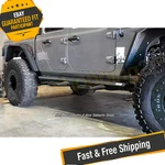 Iron Cross 4" Cab Length Black Side Arm Steps For 2020-2022 Jeep Gladiator. Fixed Price $519.77.