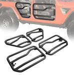 Rear Tubular Tube Half Door Guards For 2018-2024 Jeep Wrangler Jl & Gladiator Jt. Fixed Price $227.49.