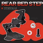 Retractable Rear Bed Step For 2019-2024 Ram 1500 Dt New Body Style Dual Exhaust. Fixed Price $109.99.