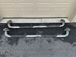Pair Of Running Boards Oem 08-10 Ford F350 Crew Cab. Fixed Price $200.00.