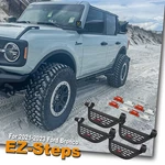 4X Ez-steps 2021-2024 Ford Bronco 4-DOOR, Add Oem Rock Rail Black New. Fixed Price $159.00.