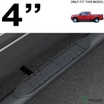 Topline For 2004-2008 F150 Super/extended 4" Oval Side Step Nerf Bars -matte Blk. Fixed Price $150.00.