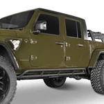 2PC Nerf Bar Tube Slider Step Rail Rocker Guards For 2020-2026 Jeep Gladiator Jt. Fixed Price $229.99.