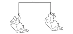 Genuine Ford Bracket 5L3Z16A506A. Fixed Price $93.62.