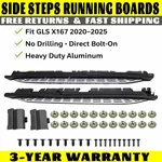 Side Steps Running Boards Nerf Bar For Mercedes Gls X167 2020-2025 450 580 600. Fixed Price $234.99.
