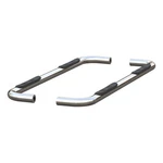 Aries 204054-2 Stainless 3" Round Side Bars For Silverado 1500 2500 3500 Hd Ext. Fixed Price $436.96.