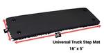 Universal Semi Truck Step Mat Boot Brush, 16 X 5 Inches, Black Brushed. Fixed Price $39.95.