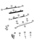 Genuine Mopar Rear Step Kit 82216598AC. Fixed Price $447.35.