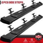 6" Running Boards Fit 15-26 Ford F150 Super Crew Cab Blk Truck Bar Side Step. Fixed Price $154.99.