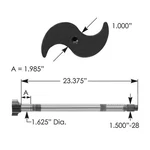 Camshaft Rh 122.282312.04 2210C7959. Fixed Price $105.59.