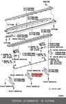 Genuine Oe Bracket, Side Step, NO.2 Right, 5179560110 For Toyota 51795-60110. Fixed Price $50.26.