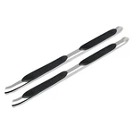 Ford F-150 15-24 4" Cab Length Polished Oval Tube Step Bars W 30 Degree Bend. Fixed Price $271.99.