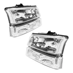 Headlights Assembly Waterproof IP67 For 2003 2004-2006 Chevrolet Silverado 1500. Fixed Price $69.99.