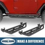 Hooke Road Side Steps Running Boards Nerf Bars Fit 07-18 Jeep Wrangler Jk 2-DOOR. Fixed Price $229.89.