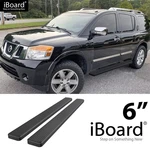 Iboard Stainless Steel 6" Running Fit 04-16 Nissan Armada. Fixed Price $209.99.