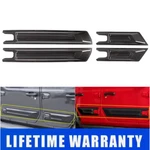 Side Door Anti-scratch Body Molding Cover Guard For Jeep Wrangler Jl Jt 2018+4DR. Fixed Price $76.99.