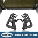 Hooke Road Black Steel Tubular Side Step Nerf Bar For 20-26 Jeep Gladiator Jt. Fixed Price $299.14.