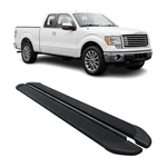 Running Boards Nerf Bar Side Step Ford F150 Supercrew Cab 2009-2014 Black 2X. Fixed Price $419.99.