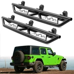 Steel Drop Side Step Running Board For 2018-2026 Jeep Wrangler Jl 4DOOR Nerf Bar. Fixed Price $183.99.