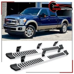 99-16 Ford F250 F350 Superduty Crew Cab 6" Style Running Boards Bar Silver. Fixed Price $164.98.