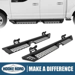 Hooke Road Steel Nerf Side Step Bars Non-slip Fit Ford F-150 09-14 Crew Cab 4DR. Fixed Price $259.29.