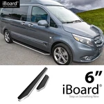 Aps Running Board Polished 6" Fit Mercedes-benz Metris Cargo Van 16-23. Fixed Price $272.95.