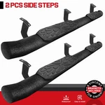 3.5" Step Curved Running Boards For 2005-2023 Toyota Tacoma Double Cab Nerf Bars. Fixed Price $139.99.