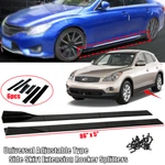 86"UNIVERSAL Side Skirt Extension Lip Trim Splitter For Infiniti EX35 EX37 08-13. Fixed Price $63.64.