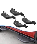 Side Steps Fits 2021-2024 Ford Bronco 4-DOOR With Oem Rock Rails Brand New. Fixed Price $159.00.