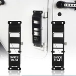 Pair Folding Pedal Pad Foot Door Hinge Steps For 2007-2018 Jeep Wrangler Jk. Fixed Price $41.69.