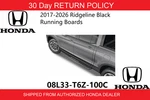 Genuine Oem Honda Ridgeline Black Running Board Set 2017-2026 08L33-T6Z-100C. Fixed Price $685.75.