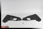 Rally Armor MF10-UR-BLK/WH Mud Flaps W/white For 08-15 Mitsubishi Lancer Evo X67. Fixed Price $49.99.