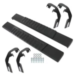 Black Power Coating Running Board For Silverado/sierra 19-24 Truck Side Step 6". Fixed Price $114.23.