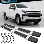 Fits 19-25 Silverado Gmc Sierra 1500 Extended Cab 6" Side Step Bar Running Board. Fixed Price $163.98.