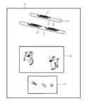 Genuine Mopar Side Step Bracket Kit Right Hand 68048822AA. Fixed Price $113.15.