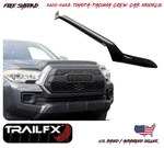 2016-2023 Toyota Tacoma Crew Cab Bolt-on Hood Bug Shield Deflector Trailfx. Fixed Price $105.84.