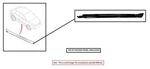 Right Slv Rocker Panel Moulding Oem 2009 Infiniti G37 76850JK36A. Fixed Price $186.00.