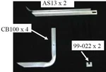 Owens 10-1273 Classicpro 2" Riser Running Board Brackets For 07-09 Sprinter. Fixed Price $267.00.