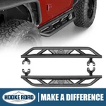 Hooke Road Running Boards Side Steps Nerf Bars For 07-18 Jeep Wrangler Jk 2-DOOR. Fixed Price $229.99.