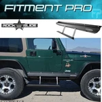 Rock-slide Engineering Step Sliders For 97-06 Jeep Wrangler BD-SS-100-TJ. Fixed Price $1979.99.