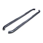 Trailfx A0055T With Step Pads 3 In Round Bent 90 Degree Powder Coated Black Stee. Fixed Price $253.12.