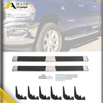 Steel Bars Running Boards 6" Side For Dodge Ram 1500 Classic Crew Cab 19-22. Fixed Price $113.75.