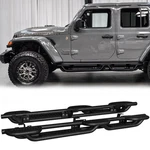 Vijay Fit 2018-2025 Jeep Wrangler Jl/jlu 4-DOOR Running Boards Steel Side Step. Fixed Price $279.99.