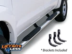 Go Rhino 684412680PS Oe Xtreme Side Steps With Mounting Brackets Kit For 04-14. Fixed Price $424.99.