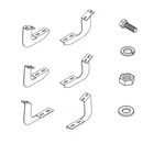 Raptor Running Board Mount Kit- RB-0401-BK. Fixed Price $174.18.