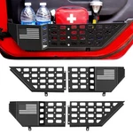 Metal Front Door Pockets Storage Box For Jeep Wrangler Jl&gladiator Jt 2008-2025. Fixed Price $39.99.