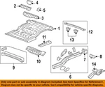 Gm Oem 07-17 Acadia Limited Rear Body Floor Rails-outer Reinf 20885509. Fixed Price $30.22.