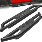 6.5" Running Board Off Road For 18-26 Jeep Wrangler 2DR Jl Side Step Nerf Bar. Fixed Price $135.99.